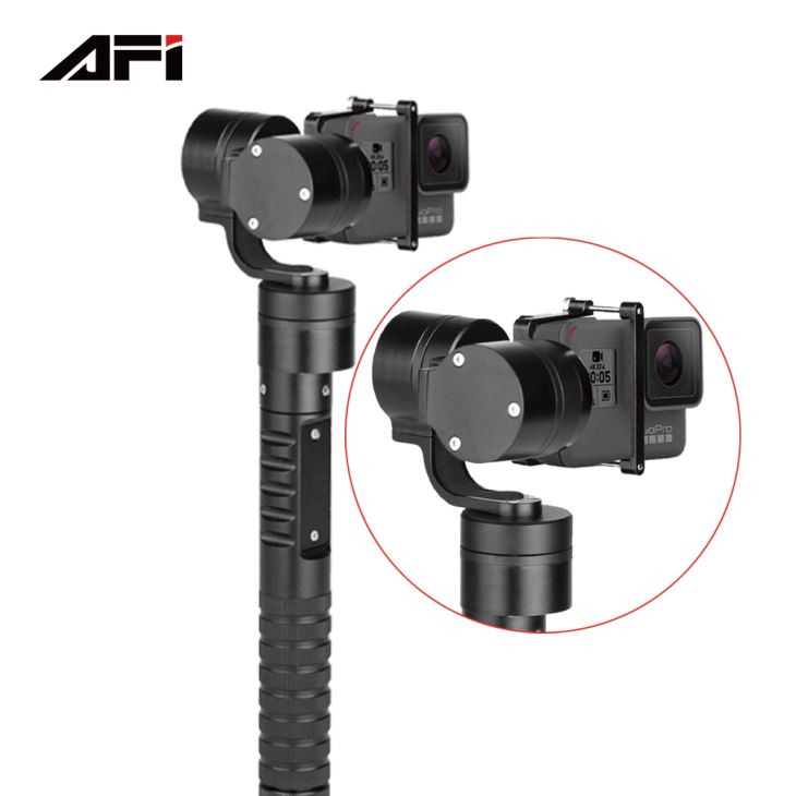 Afi jauna dizaina motorizēta kameras stabilizators ar 1 / 4''bottom