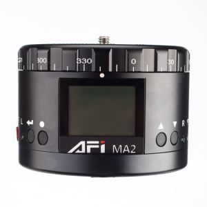 Metāla 360 ° pašpārvērstā panorāmas elektromotora lodīšu galva DSLR kamerai AFI MA2