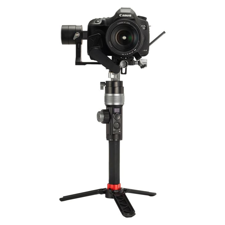 AFI 3 Axis Dslr rokas brushless kamera Gimbal stabilizators ar darba laiku 12 H Maks. Slodze 3,2 kg