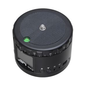 2018 Labākā kameras montāža AFI MA2 360 grādu rotējošā panorāmas galviņa Bluetooth galviņa Dslr kamerai un mobilajam tālrunim